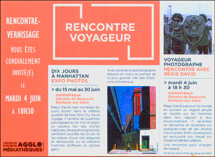 « NYC Double regard » - Romans sur Isère